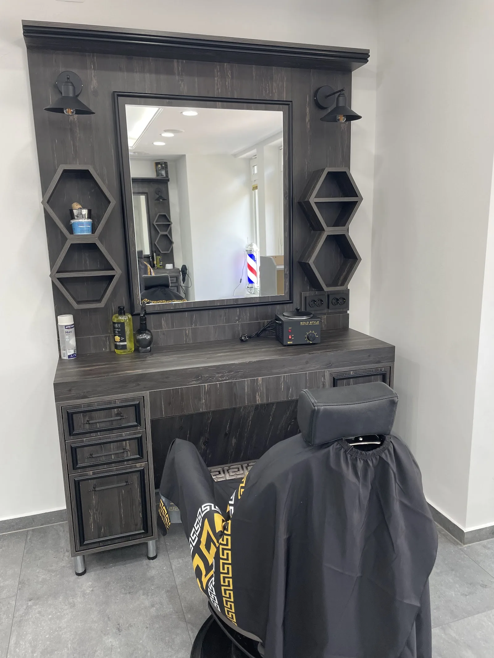 Blick in den Salon